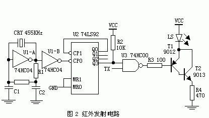 红外发射电路