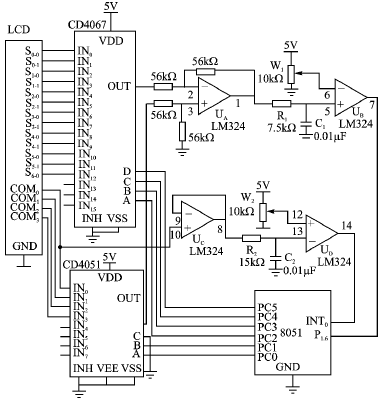  讀數(shù)接口電路