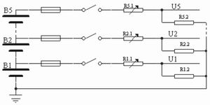 电压测量电路图 