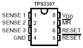  TPS3307管脚图