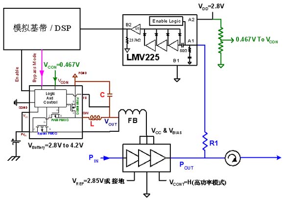 功率增強(qiáng)電路圖