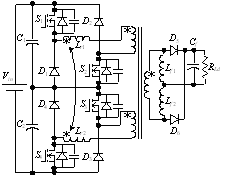 改进的桥臂互感型软开关双正激组合变换器