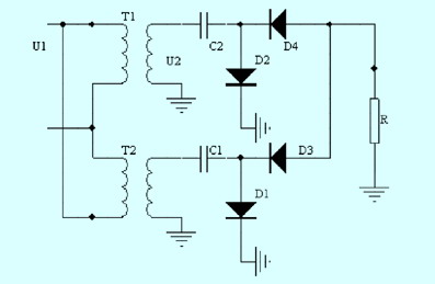 全波倍壓整流電路