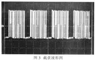 截取一段接收模块信号输出波形图