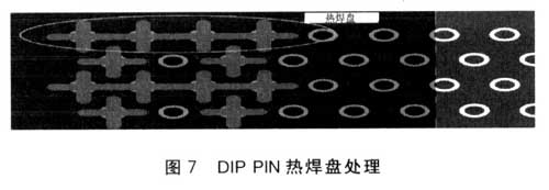 DIP PIN熱焊盤處理