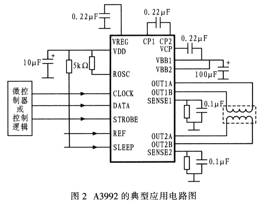 A3992的典型应用电路