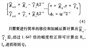 CORDIC算法原理