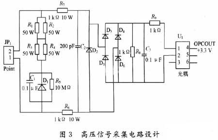 高壓信號采集電路設計