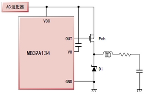 图4 MB39A134的简单框图（Pch/Di）