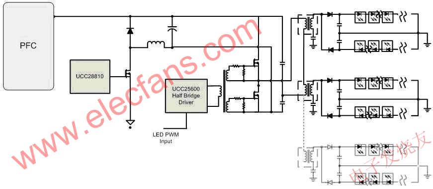 SIMPLE驅(qū)動(dòng)多變壓器 www.elecfans.com