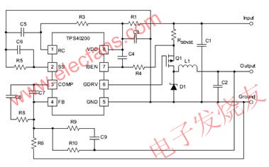 簡單的降壓穩(wěn)壓器 www.elecfans.com