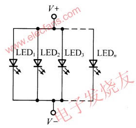 简单并联形式 www.elecfans.com