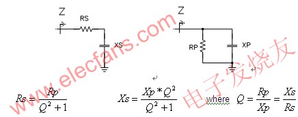 一个频率的等效电路 www.elecfans.com