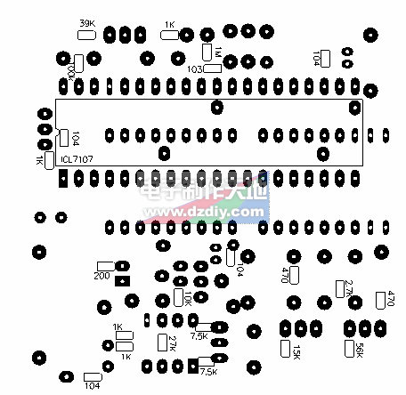 可自動更換量程的數(shù)顯電流表