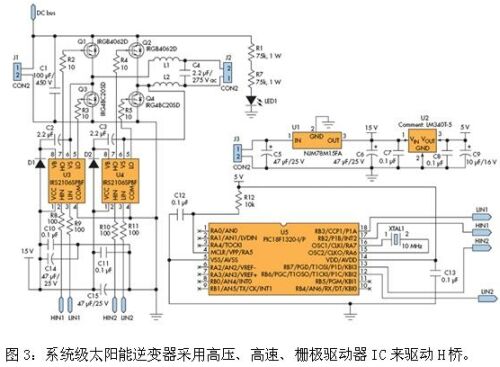 高效的500W太阳能逆变器设计