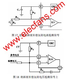 將斜坡補償加到電壓檢測信號上 www.elecfans.com