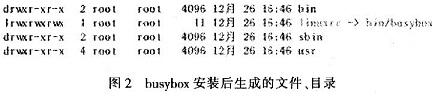 安装完成后生成文件