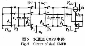 采用開(kāi)關(guān)電容結(jié)構(gòu)設(shè)計(jì)的共模反饋電路