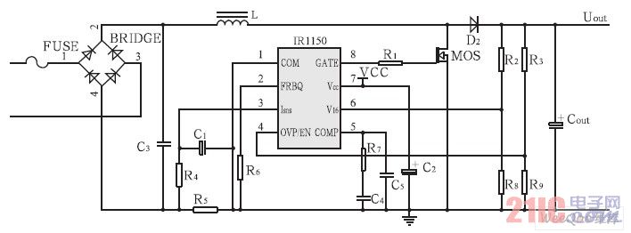  PFC 變換器電路圖