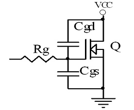 Cgd和Cgs是MOSFET等效结电容