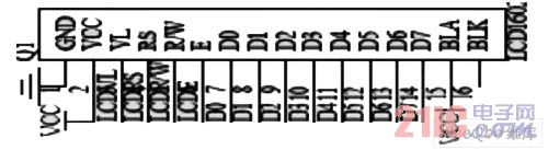 液晶显示电路图