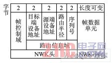  NWK帧格式