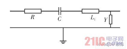 頂端加載后天線的等效電路