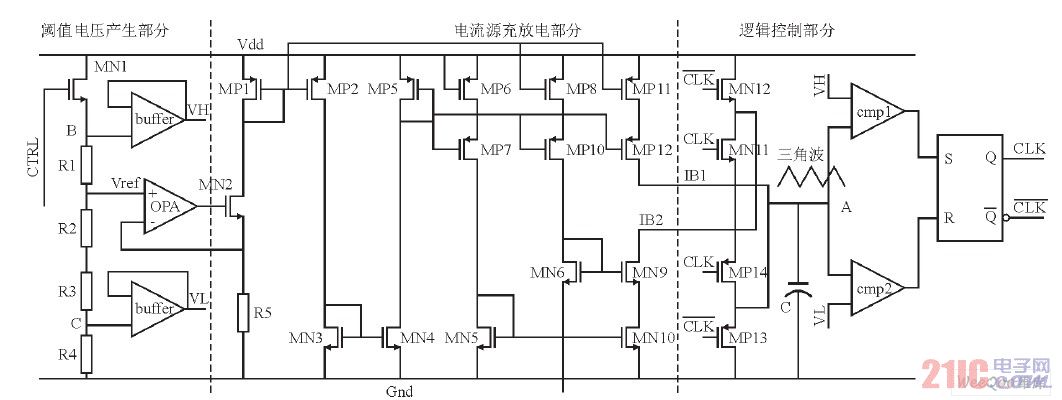 振荡器的具体实现电路