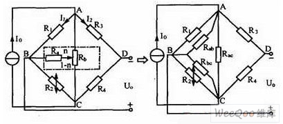  電橋平衡自調(diào)節(jié)電路圖