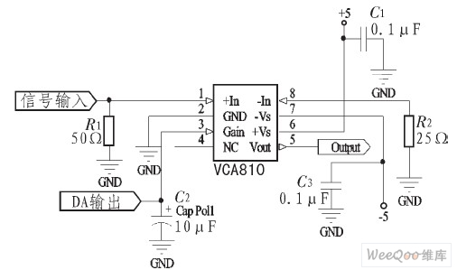 前級VCA81程控放大電路