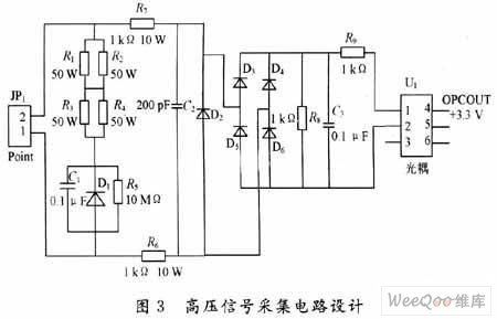 高压信号采集电路设计