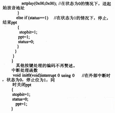 ISD4004 SPI寫入子程序