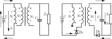 高頻變壓器傳遞低頻電功率技術