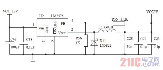 開關(guān)型降壓穩(wěn)壓電路