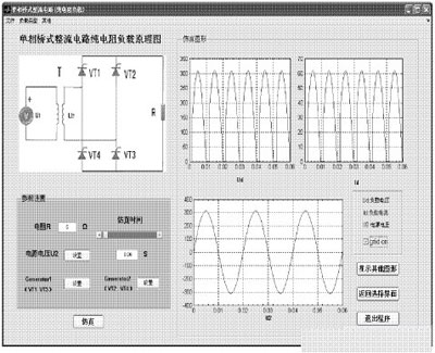 基于Matlab GUI的整流電路仿真設(shè)計(jì)