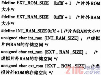 80C51虛擬指令執(zhí)行系統(tǒng)的設(shè)計與實現(xiàn)