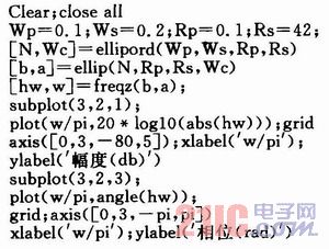 IIR數字濾波器的Matlab和FPGA實現