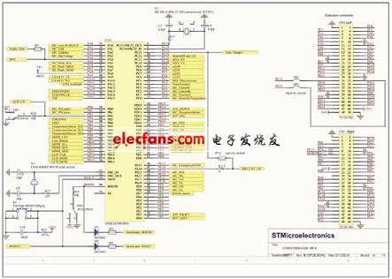 STM32F100VBT6評(píng)估板電路圖