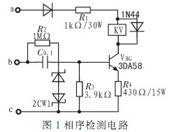 相序檢測(cè)電路