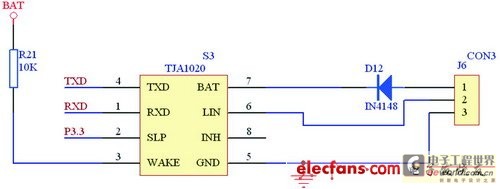 基于AT89C51CC01單片機(jī)的CAN—LIN網(wǎng)關(guān)設(shè)計(jì)