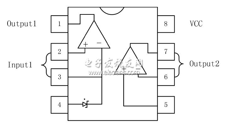 NCS1002 芯片內(nèi)部結(jié)構(gòu)