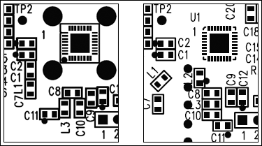 兩種不同的PCB布局