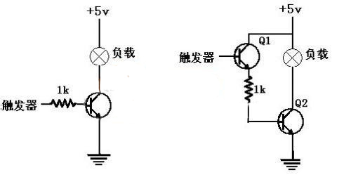 （a） 基本電路圖         （b） 改良電路