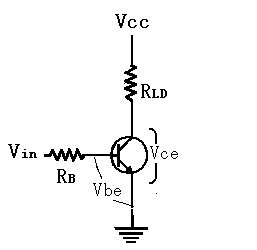 三極管開關(guān)電路，各主要測試電的電壓圖