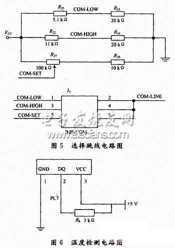 选择跳线电路