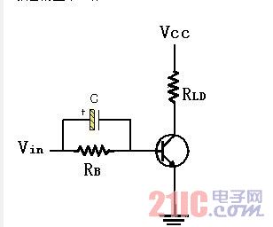 加了加速電容器的電路