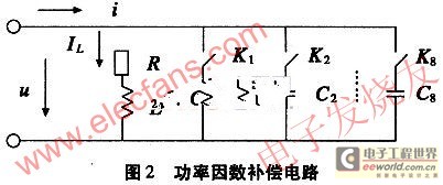 功率因素補(bǔ)償電路 www.elecfans.com