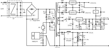 穩壓電源原理圖