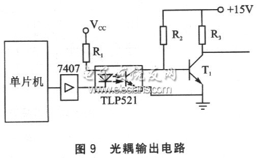 光电耦合输出电路