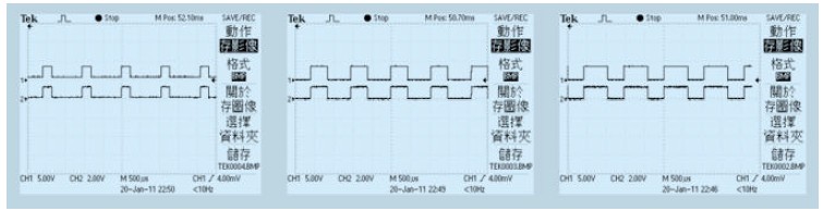 圖6 驅(qū)動(dòng)波形和限流電阻上電壓波形